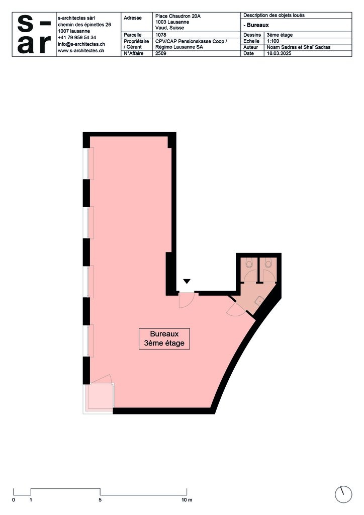 100m² Büro