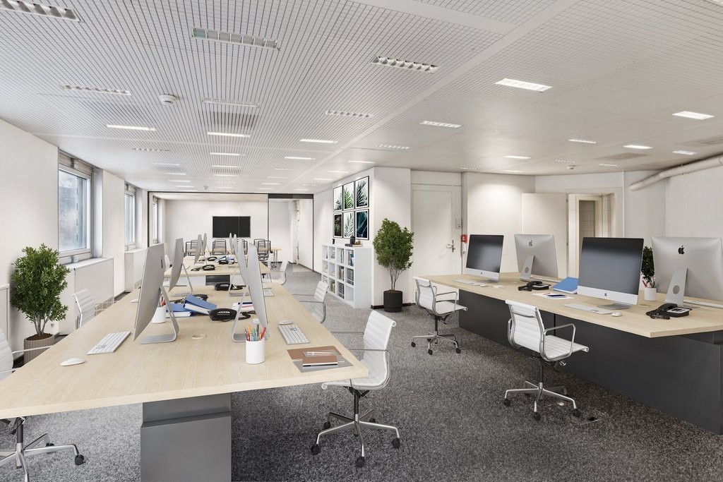 100m² Büro