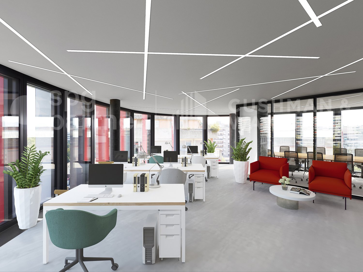 2700m² Büro