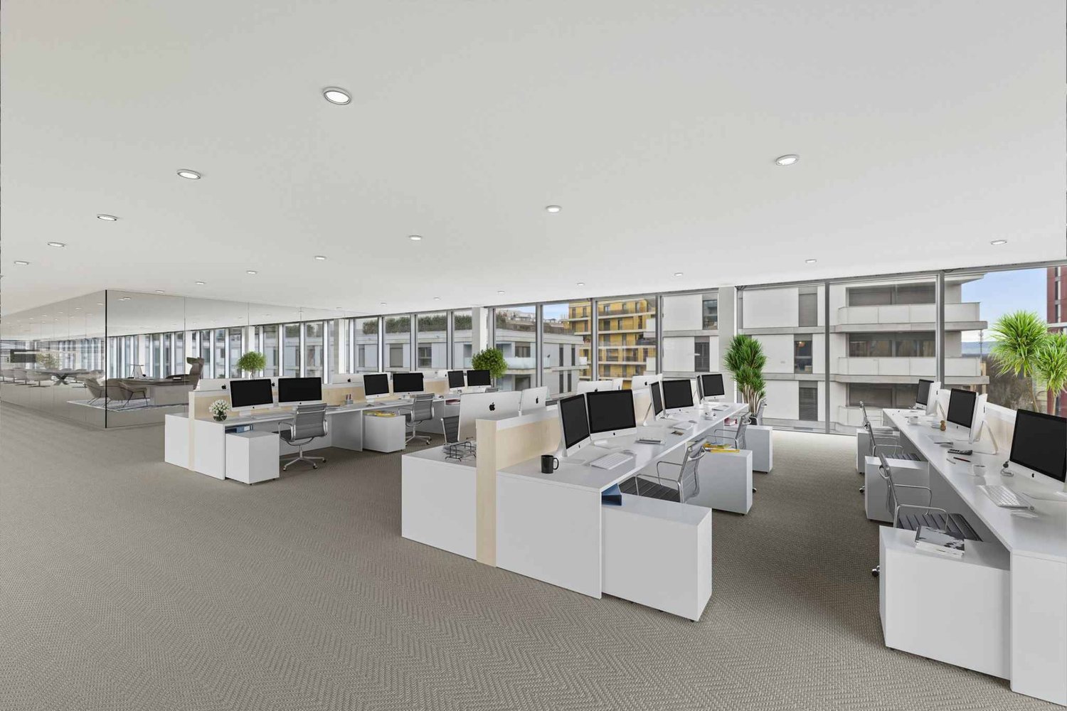 1600m² Büro
