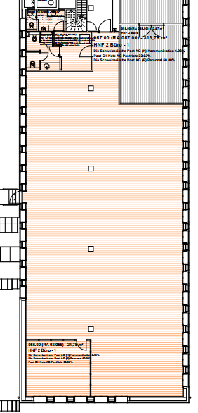 361m² office