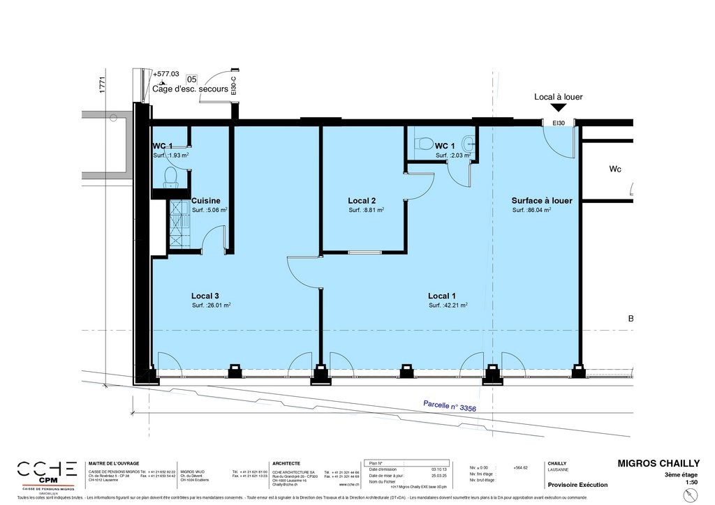 87m² Büro