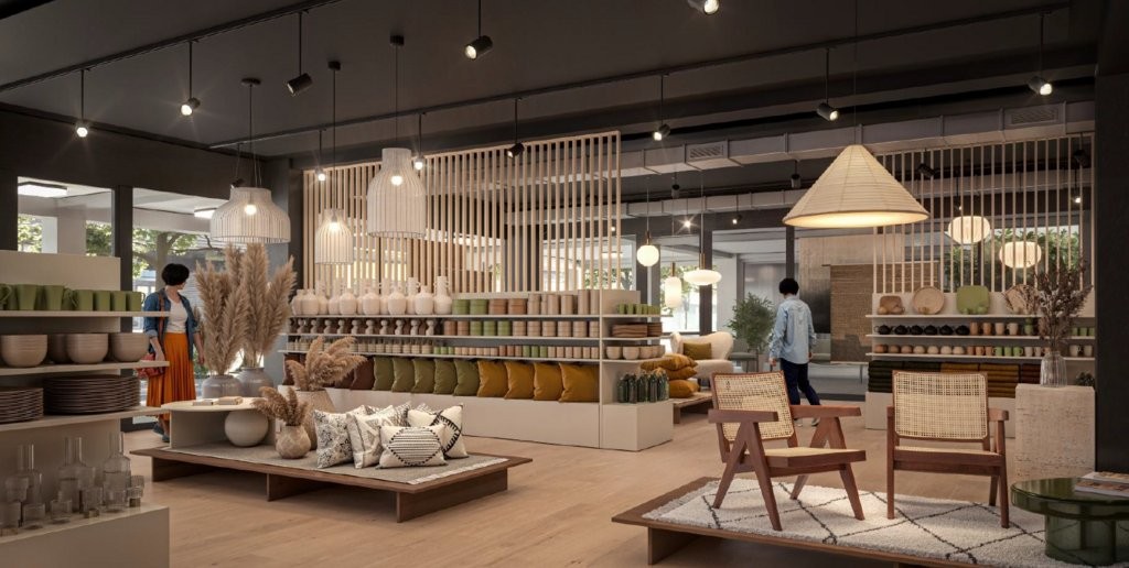 270m² shop