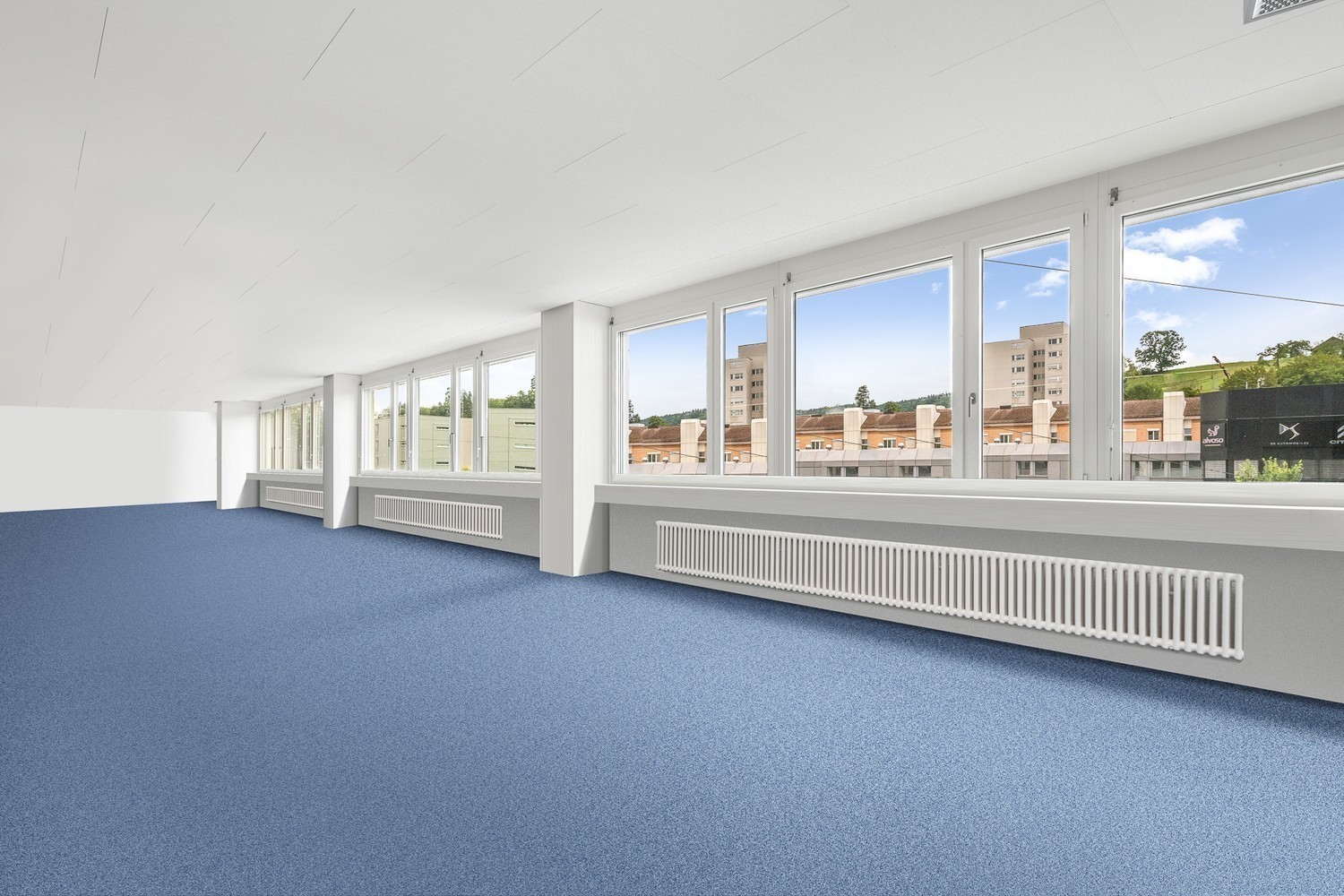 518m² office