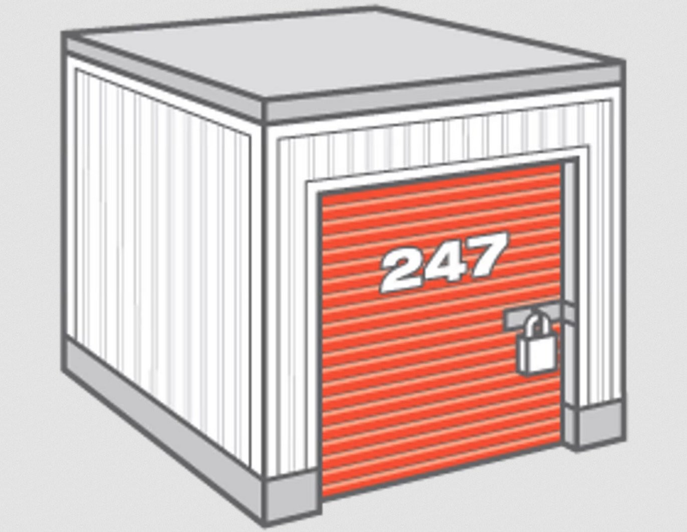 10m² storage room
