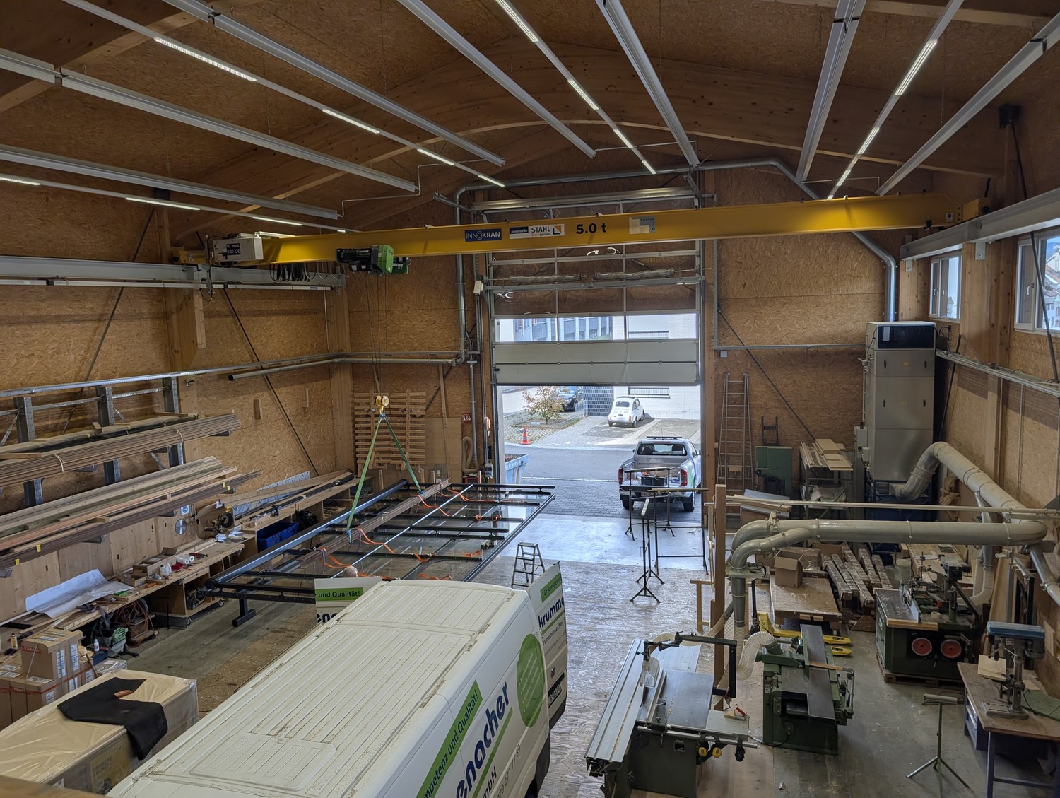 756m² workshop