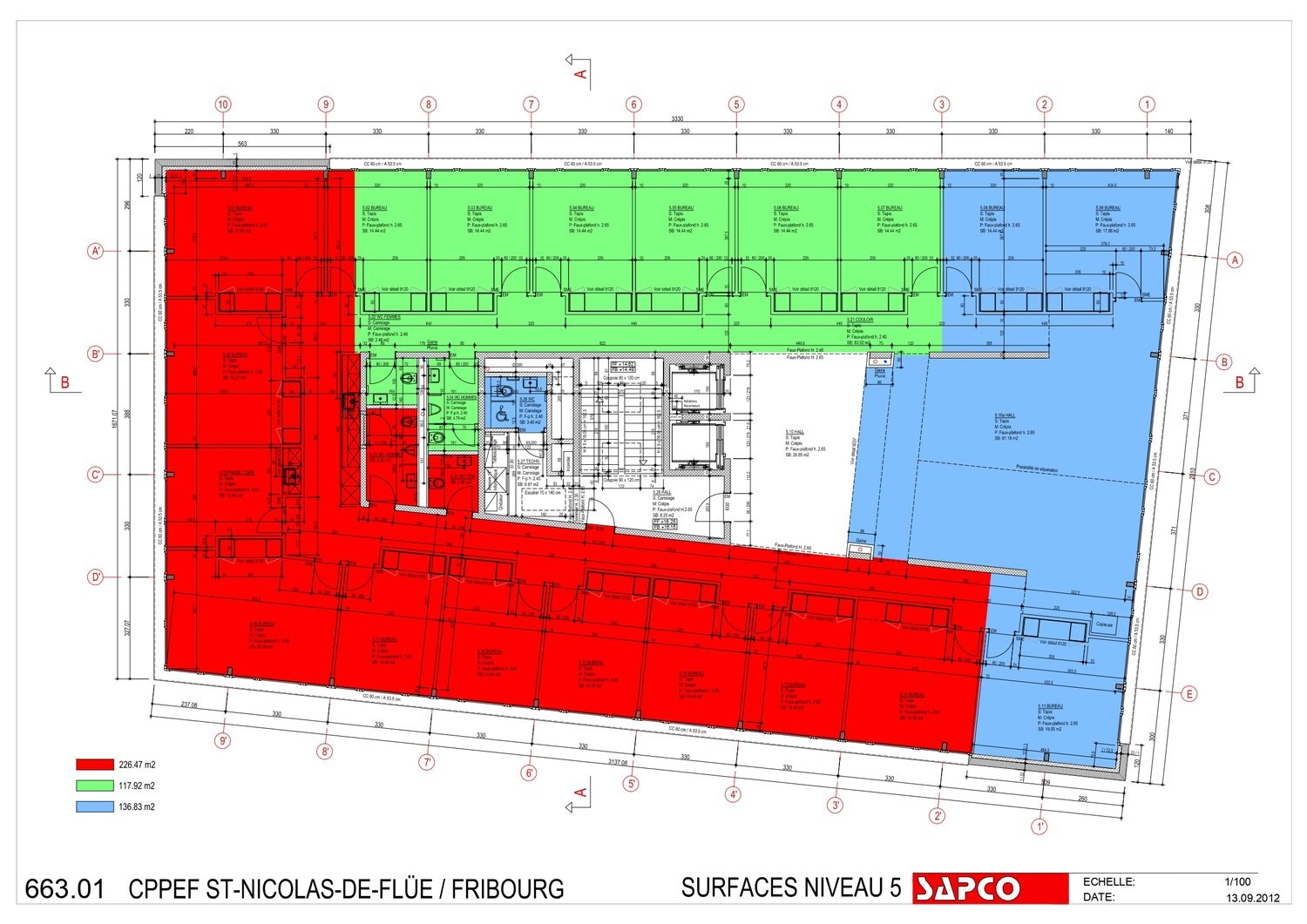 226m² Büro
