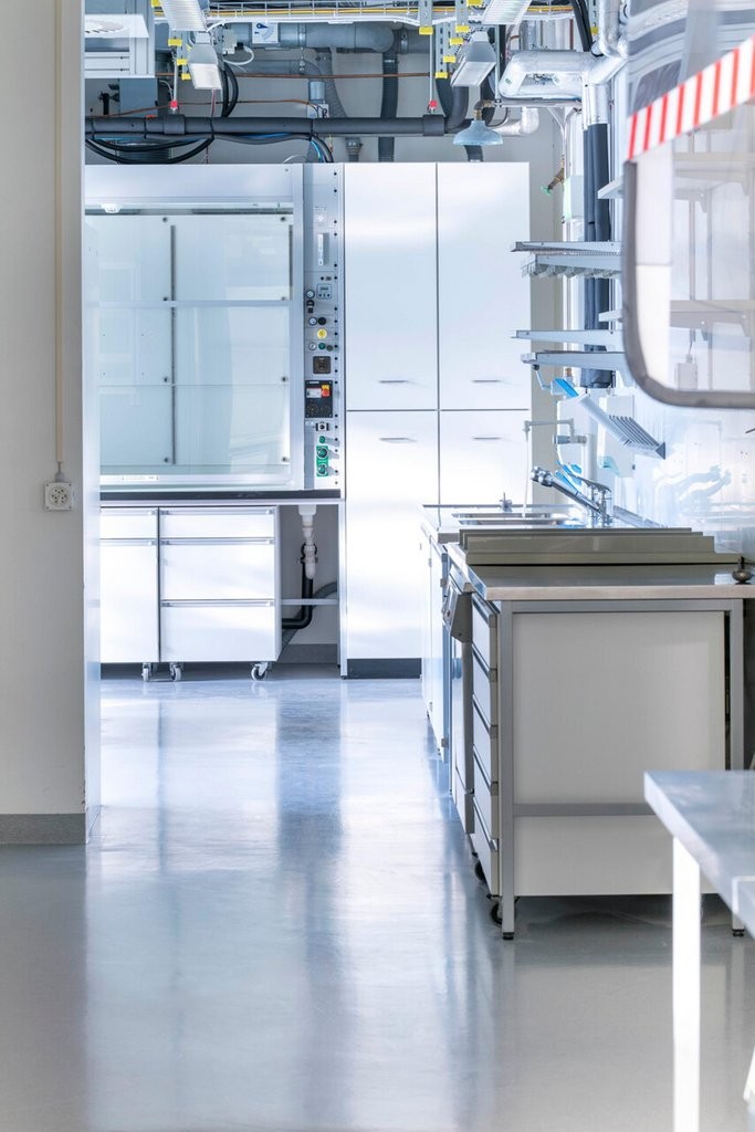 149m² laboratory