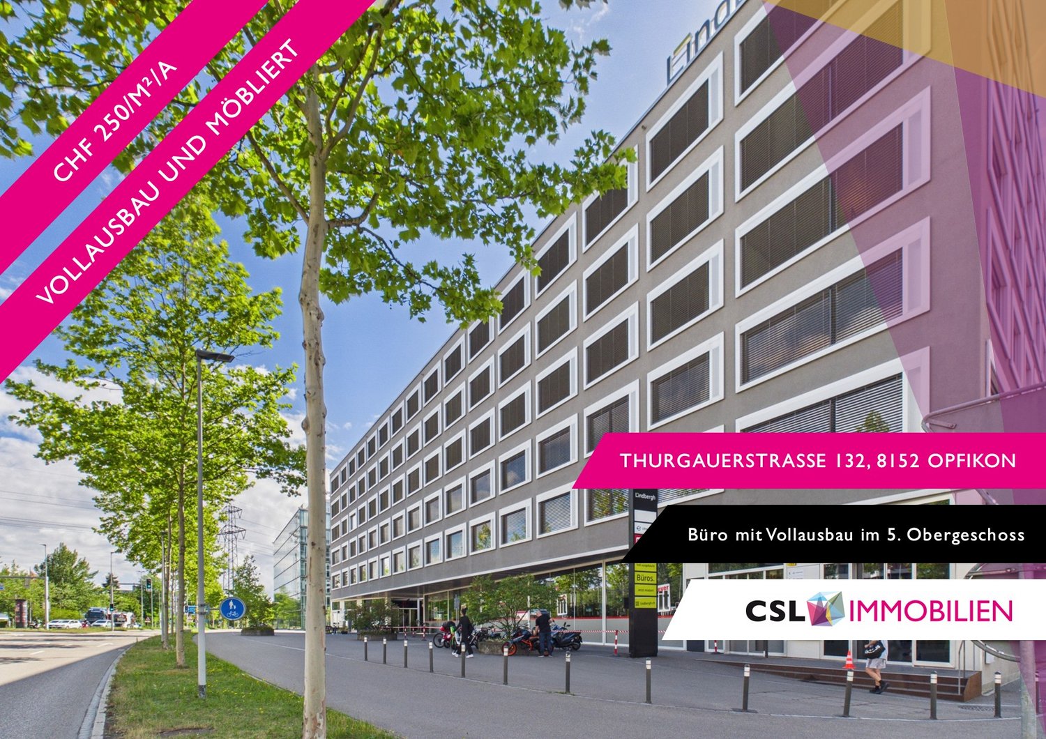 1190m² office