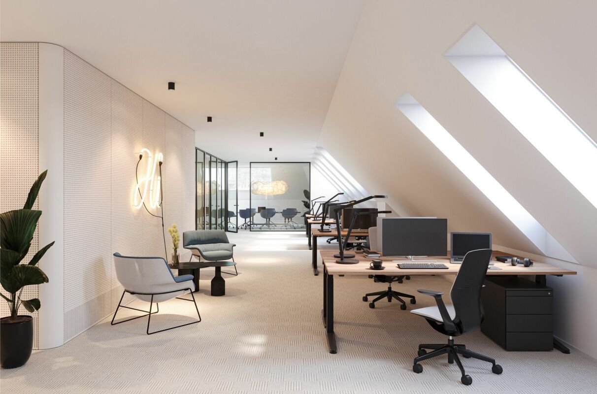 308m² office