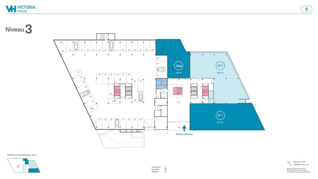 1237m² Büro