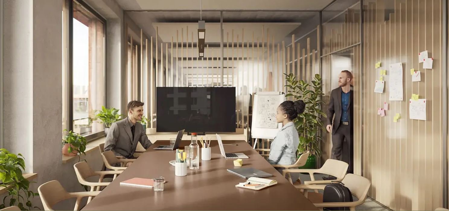 900m² Büro