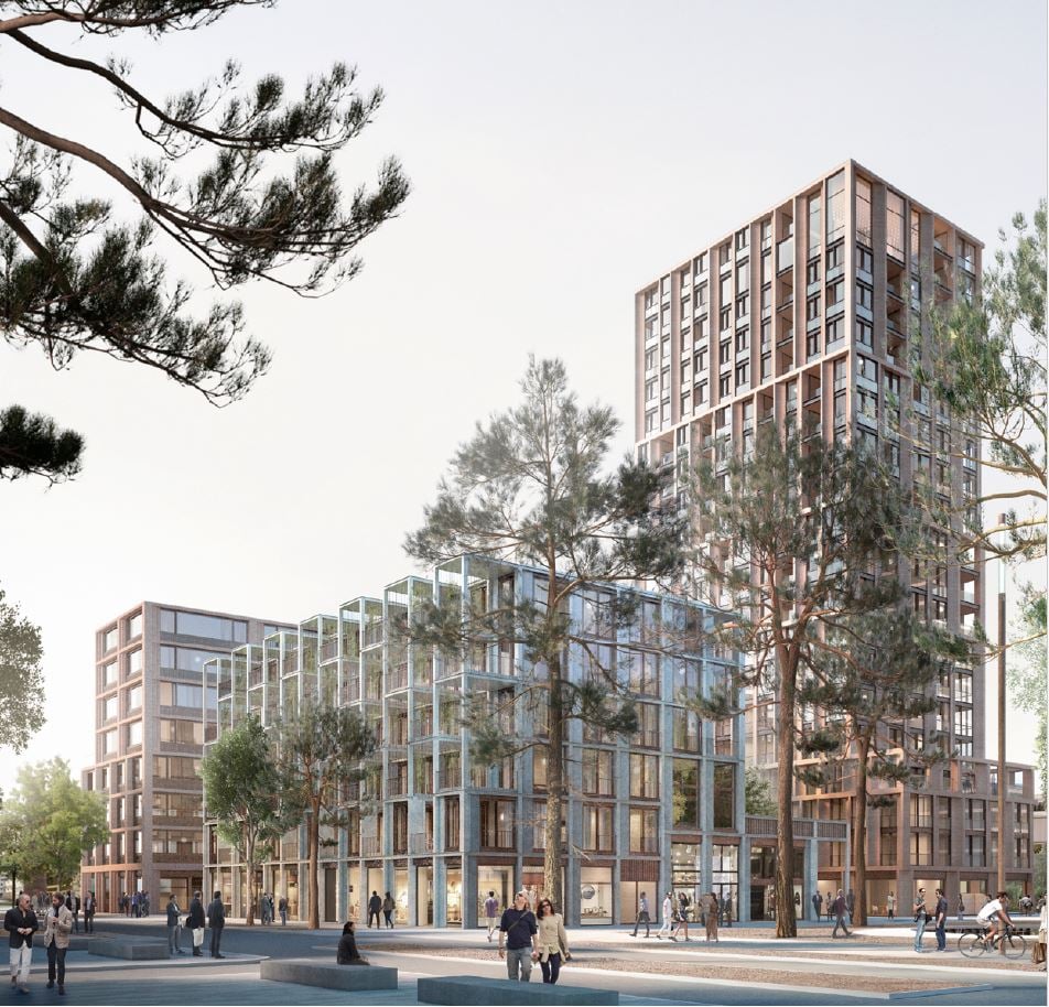 900m² Büro