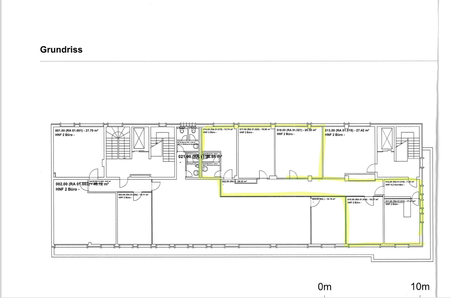 138m² Büro