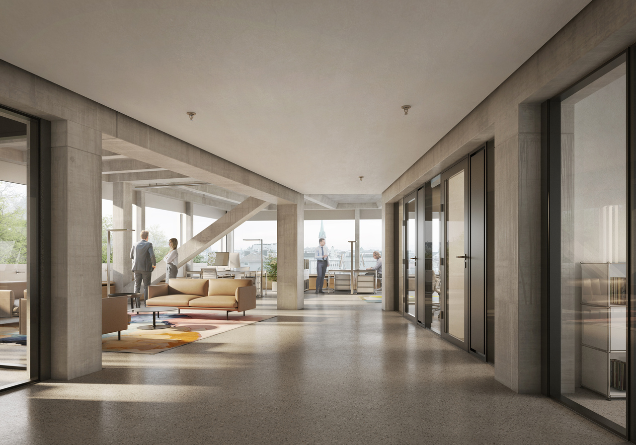 285m² office