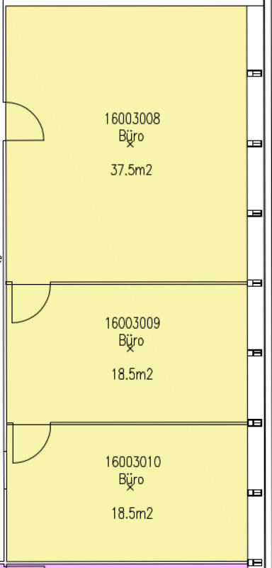 74m² office