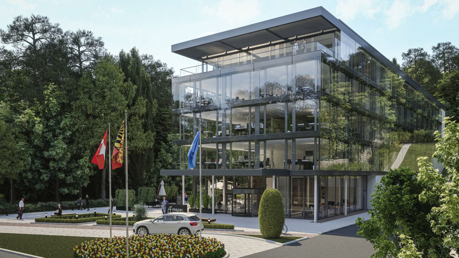 760m² Büro