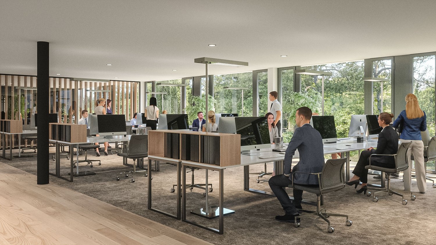 760m² Büro