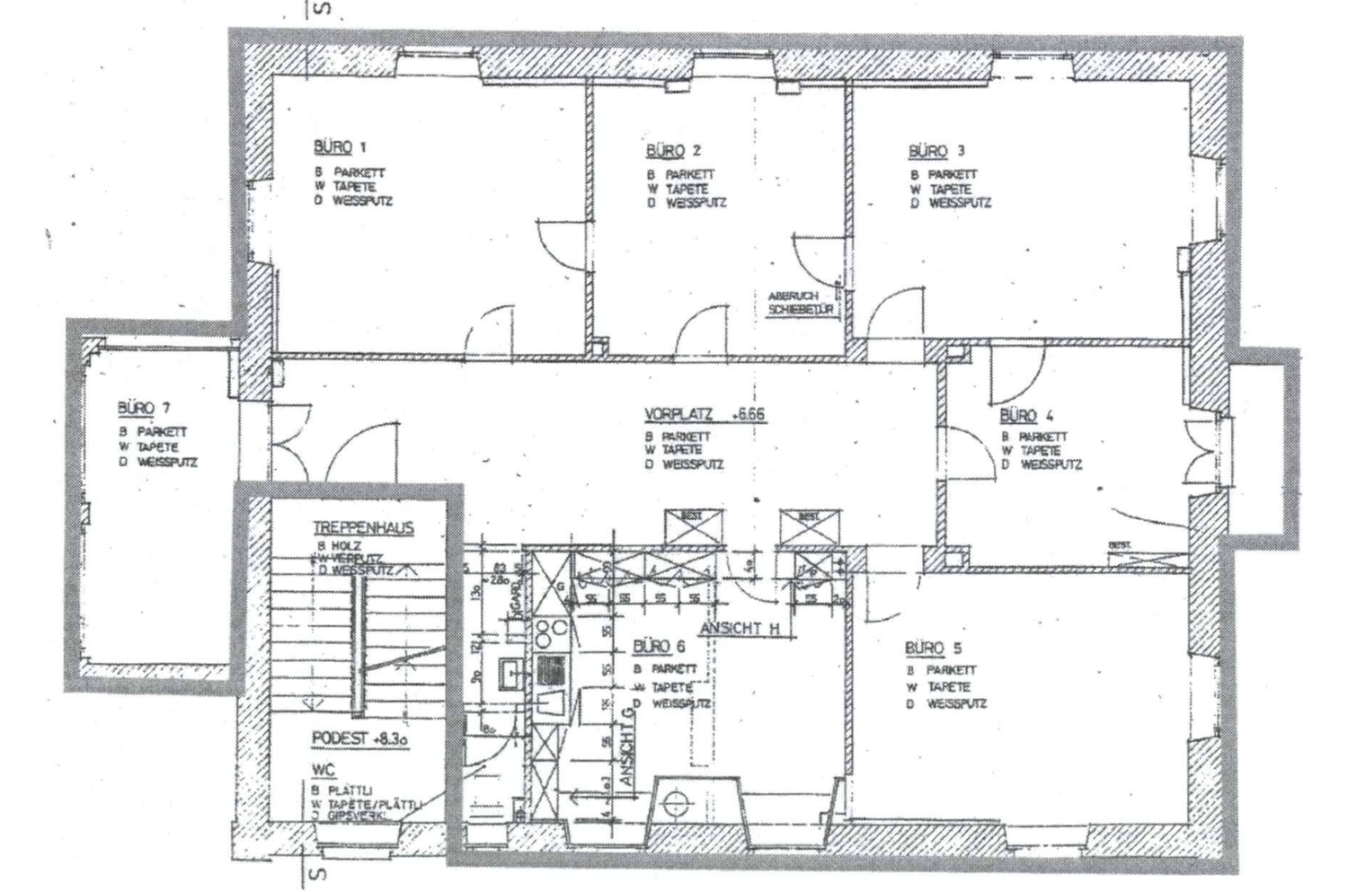 14m² office