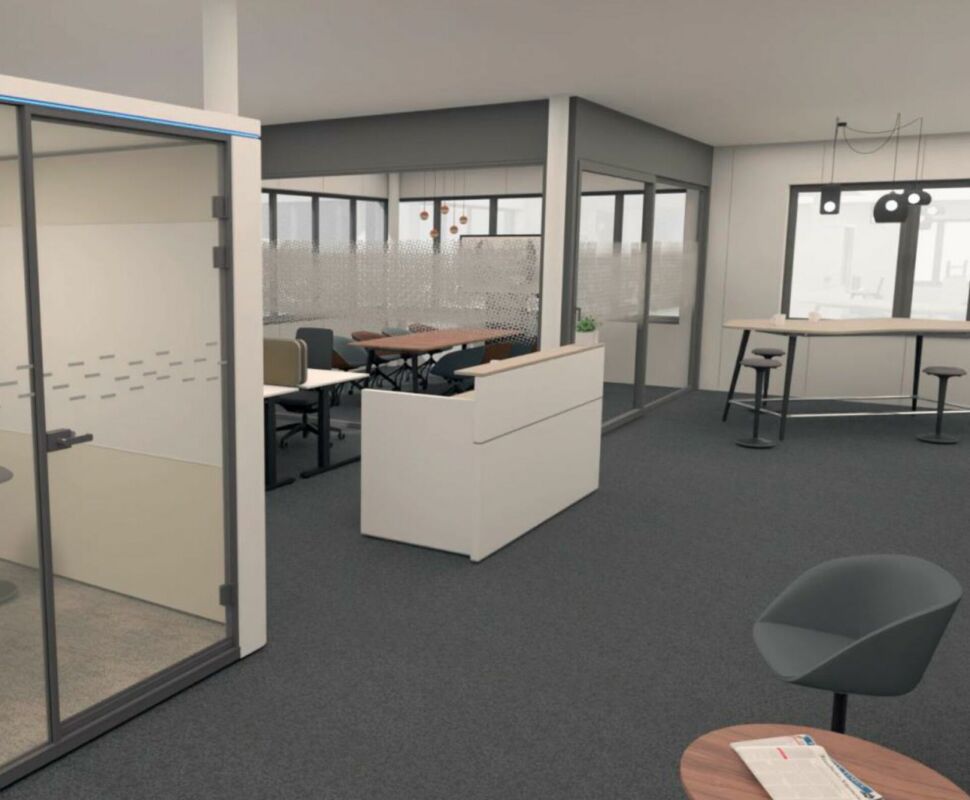 205m² office, Foto 1 von 4