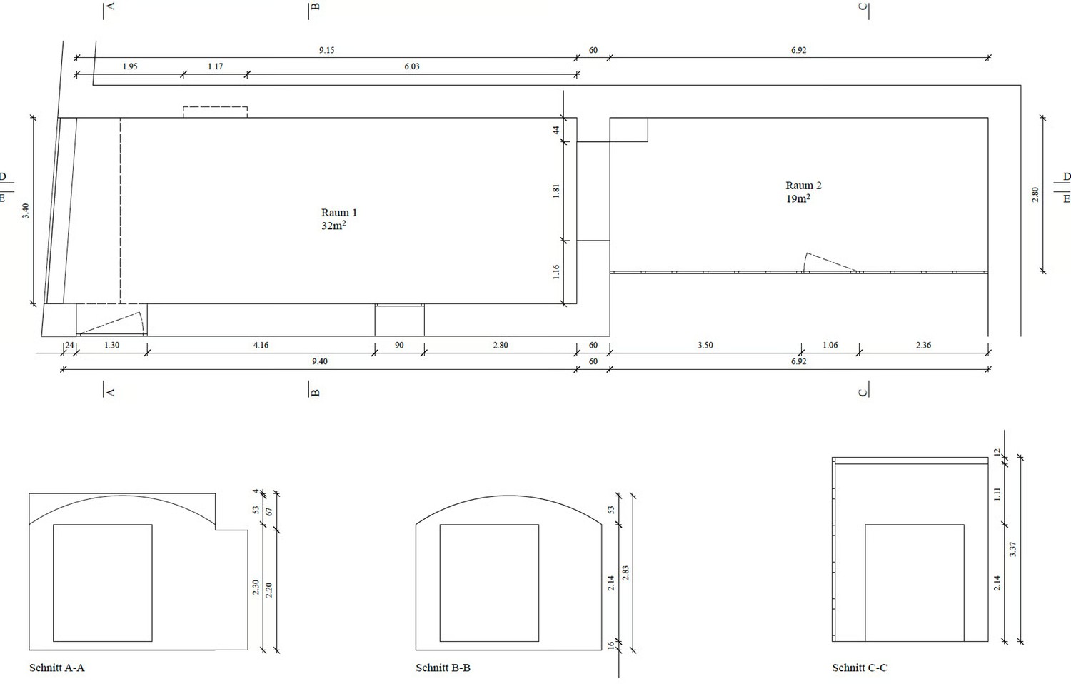 90m² commerciale, foto 3 di 4