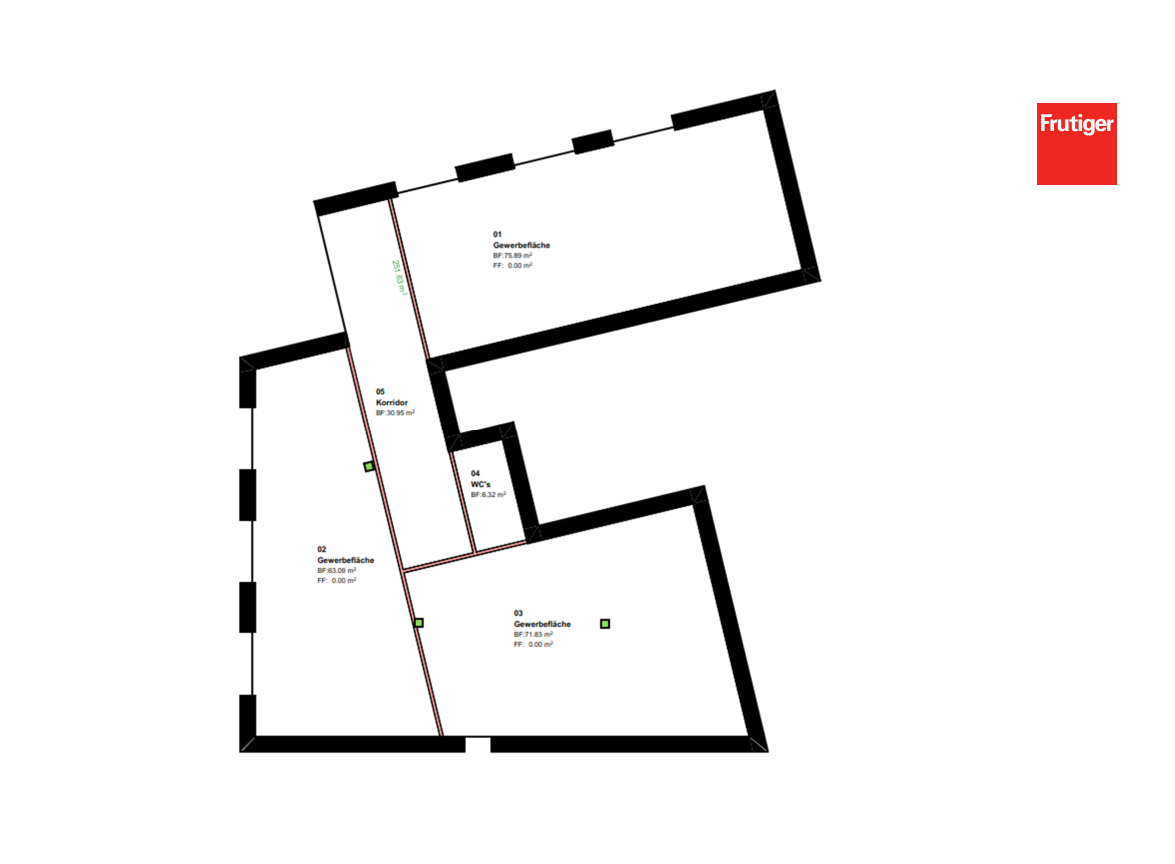 75m² office