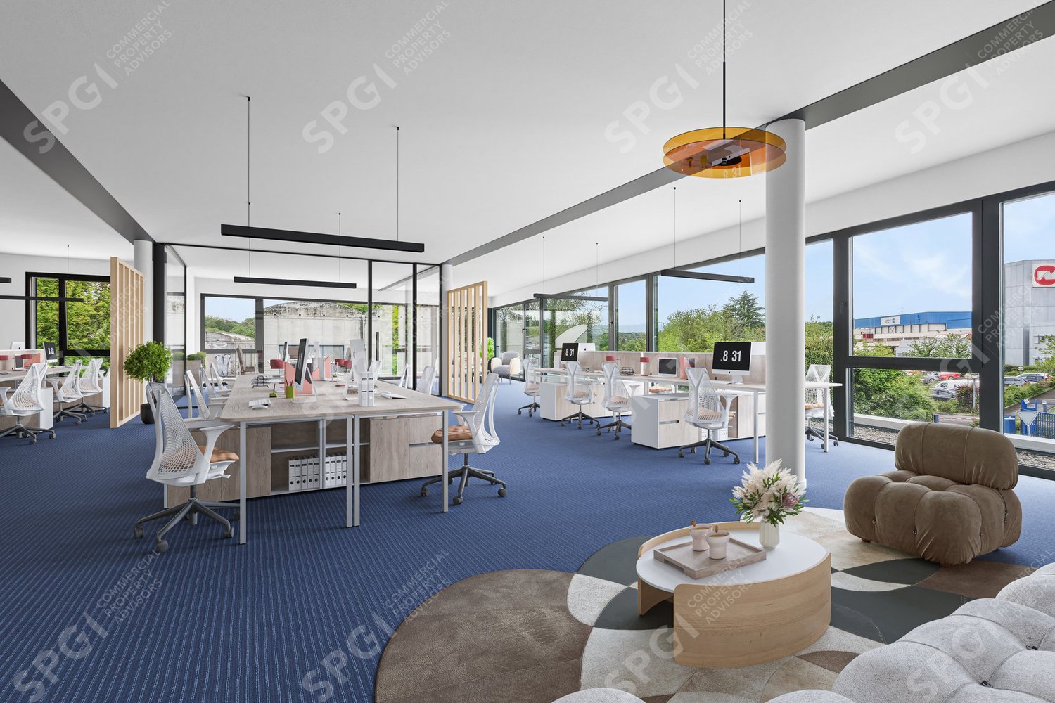 150m² Büro