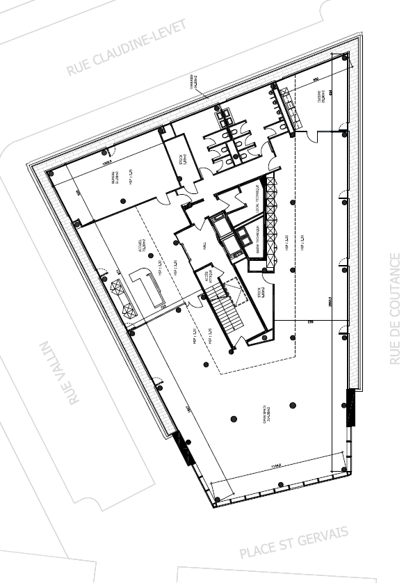 913m² Büro