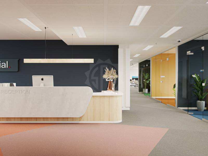 640m² Büro