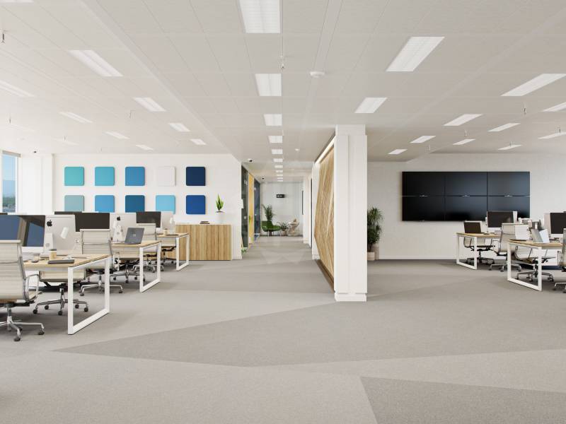 640m² Büro