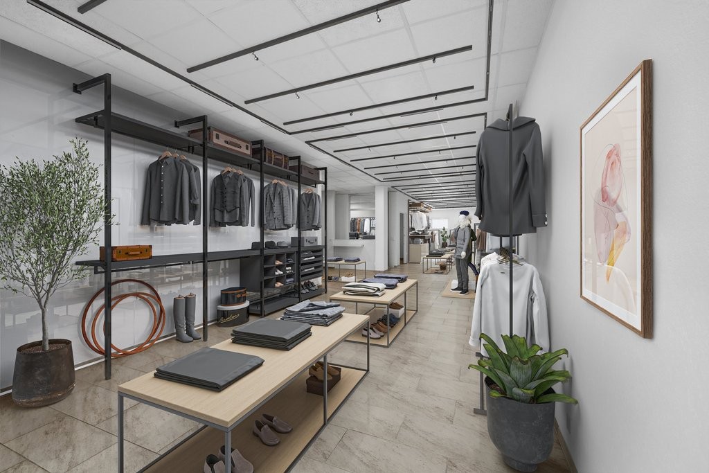193m² shop