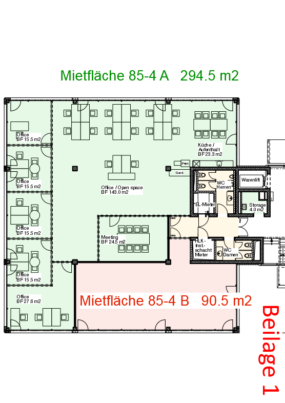 89m² office, Foto 6 von 7