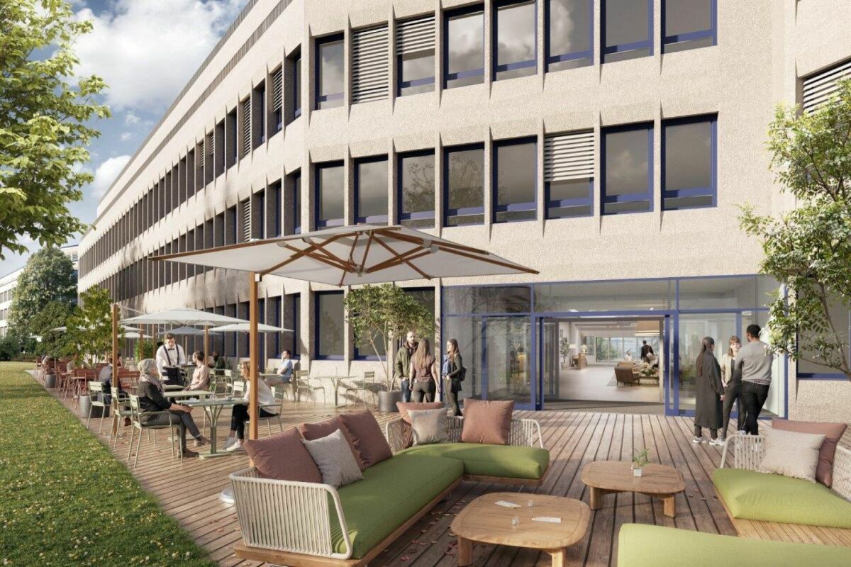 1000m² office