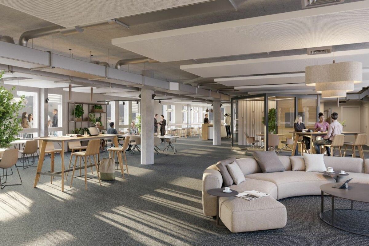 1000m² office