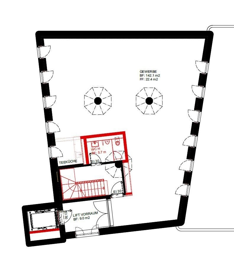 142m² office, Foto 10 von 10