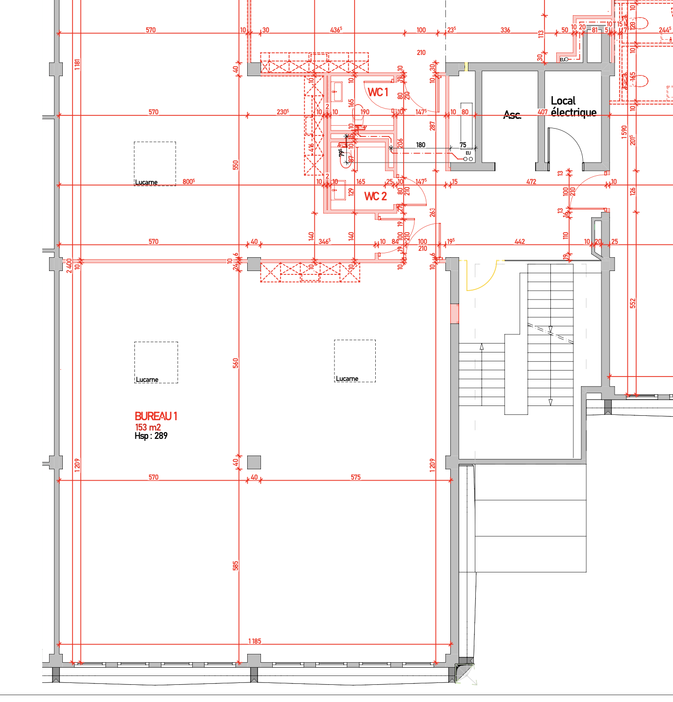 153m² Büro