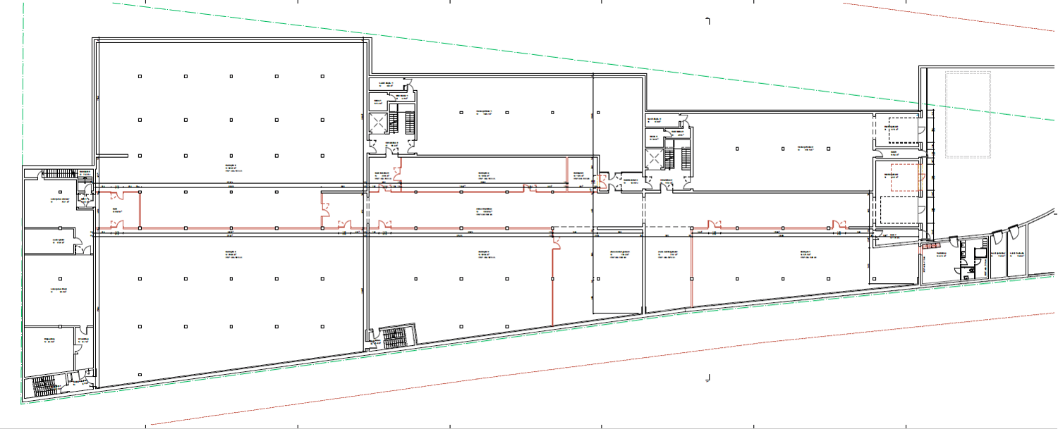 730m² industrial object