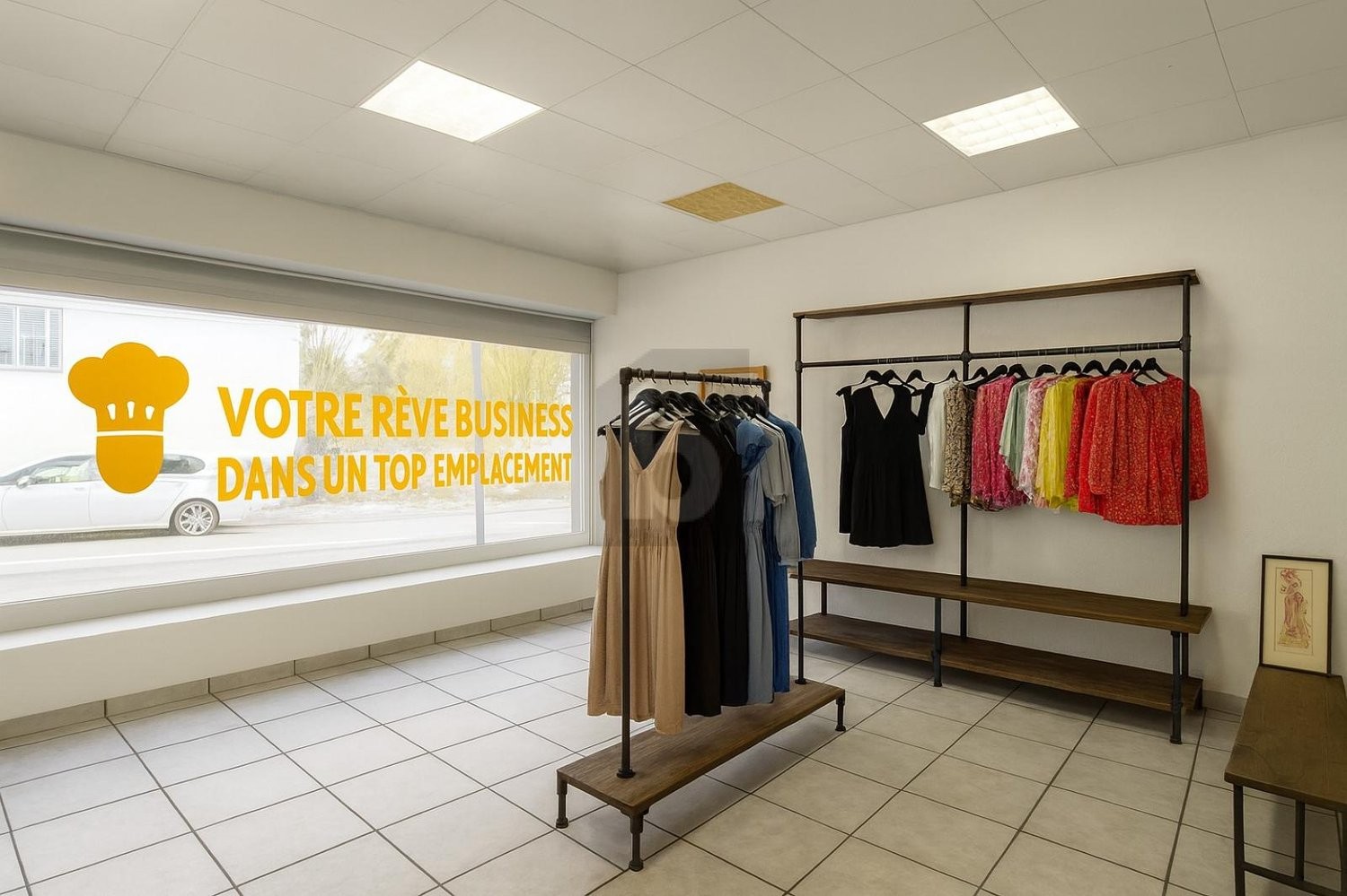 110m² shop