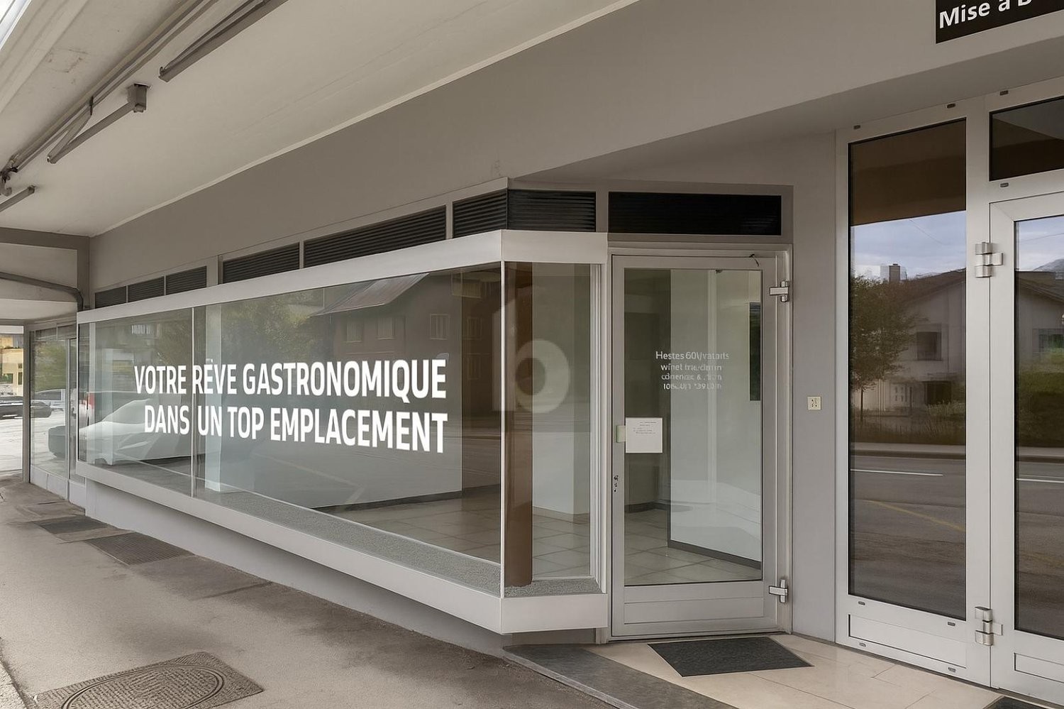 110m² shop