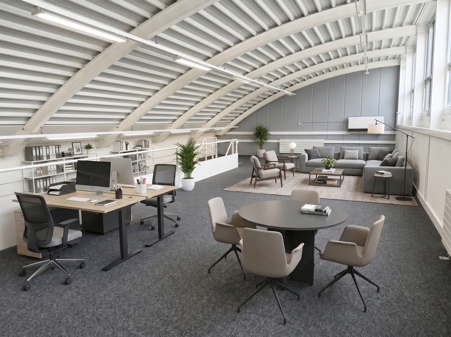 376m² office
