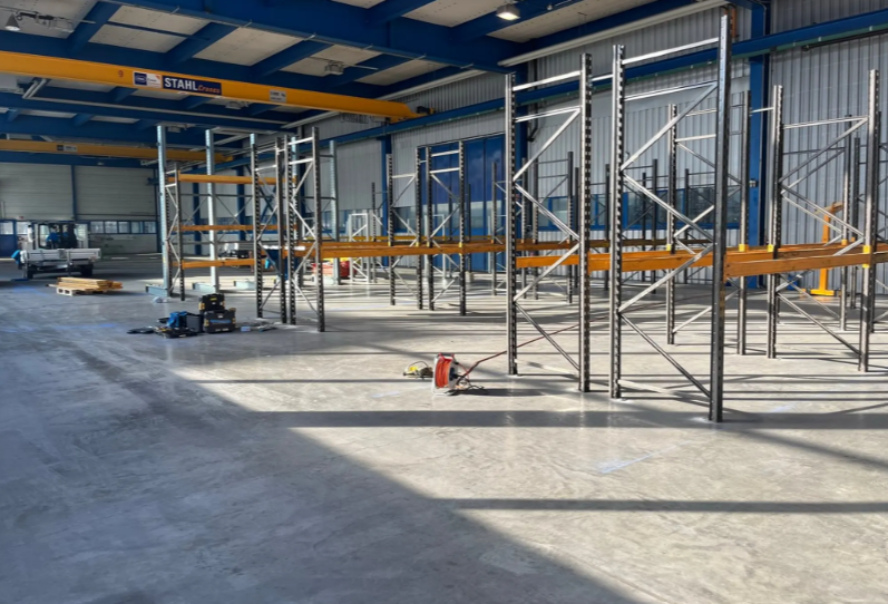 800m² industrial object