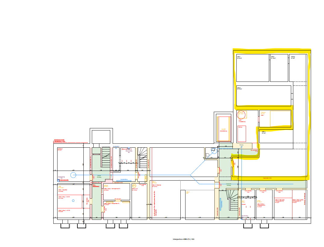115m² cellar compartment