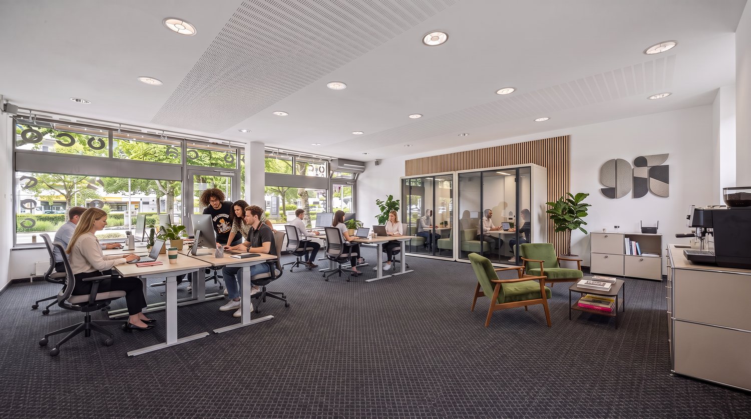 200m² office