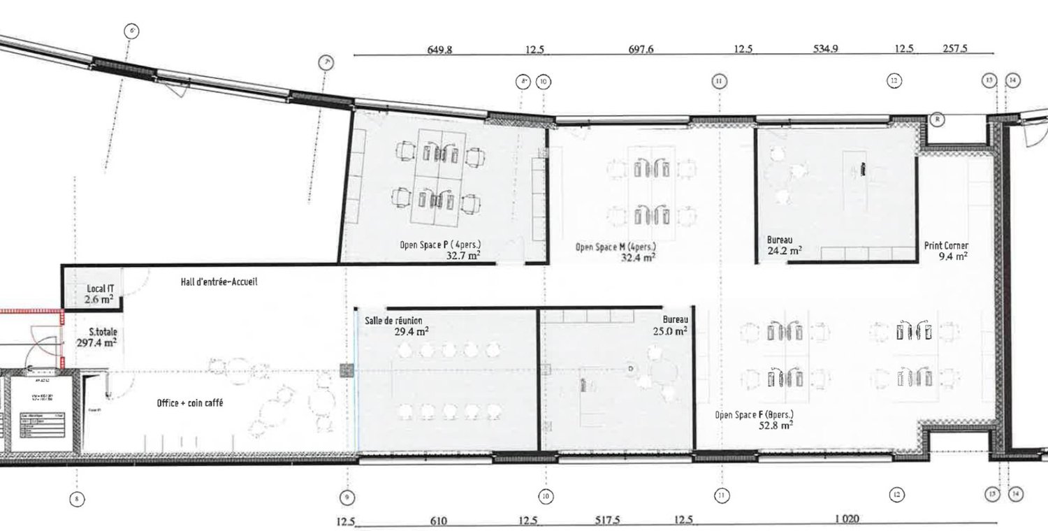 337m² Büro