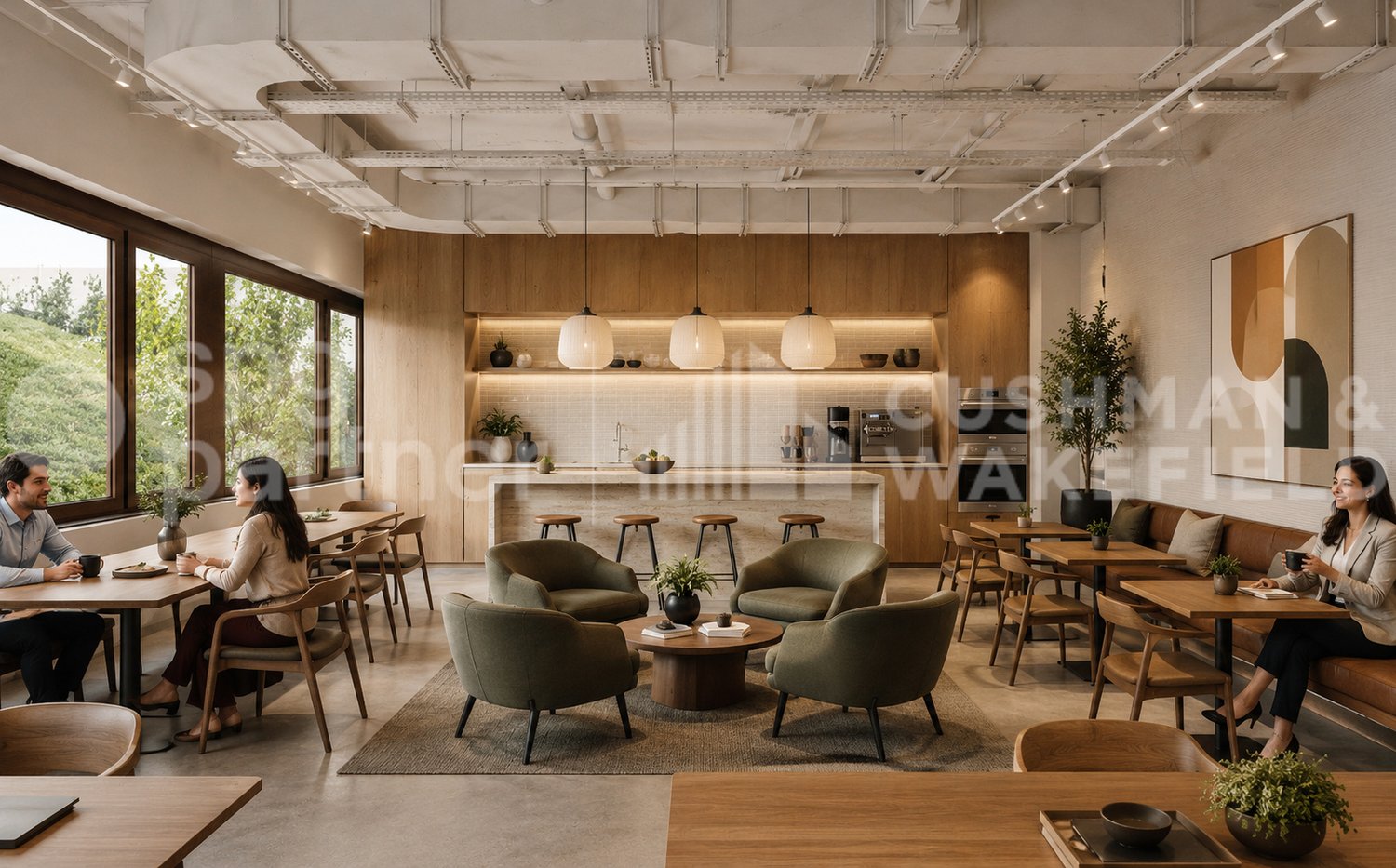 350m² Büro