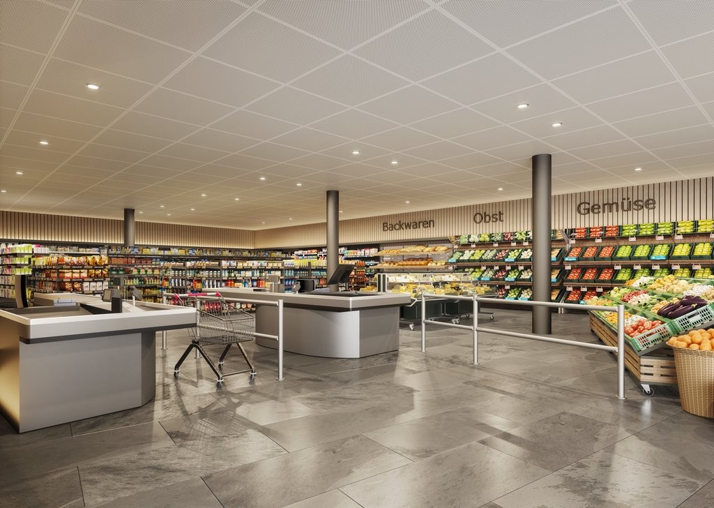 326m² shop