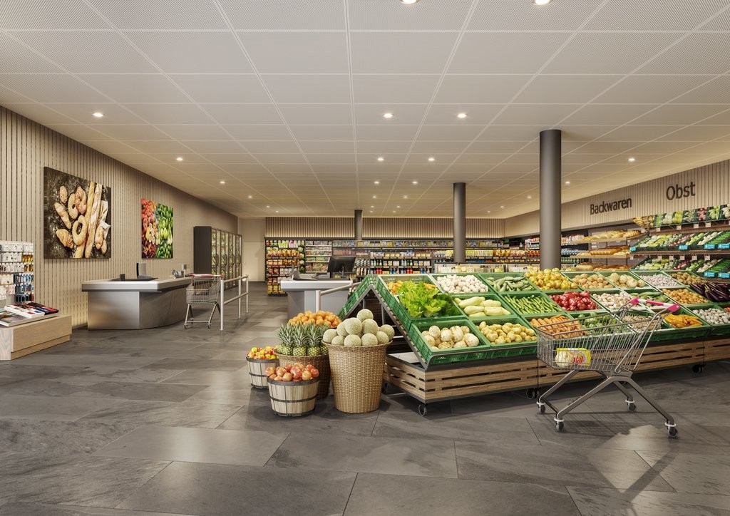 326m² shop