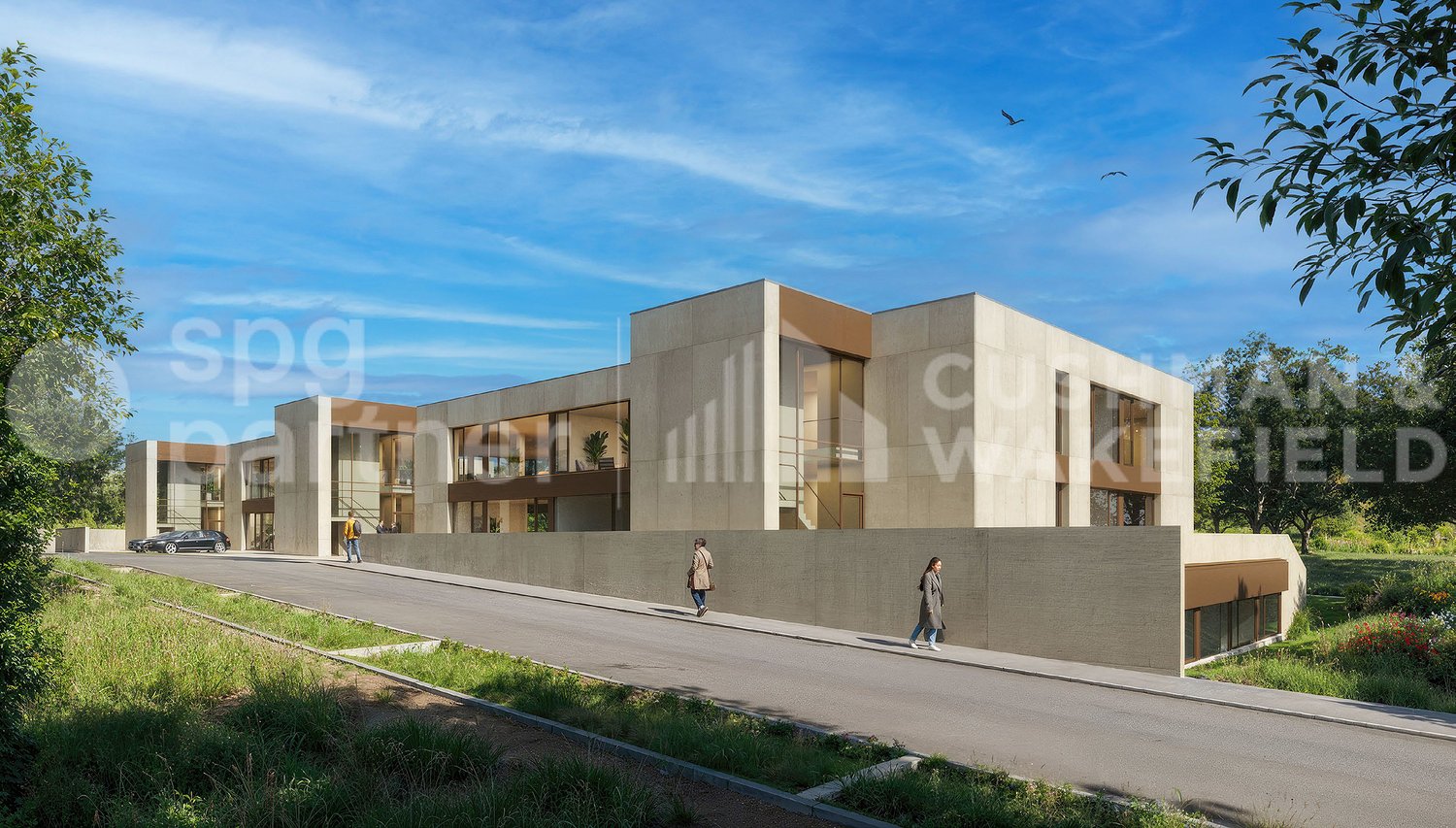 1200m² Büro
