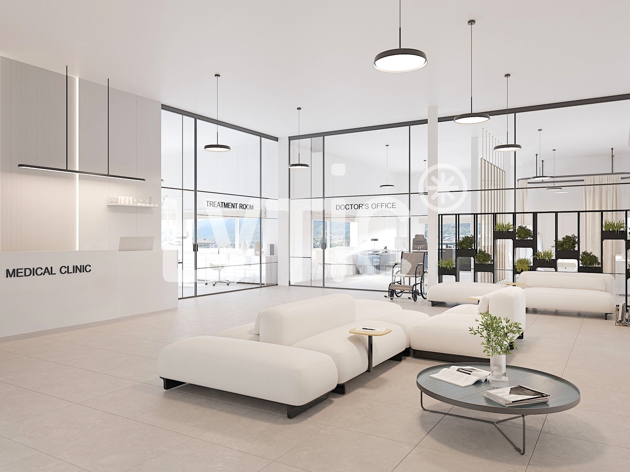 630m² Büro