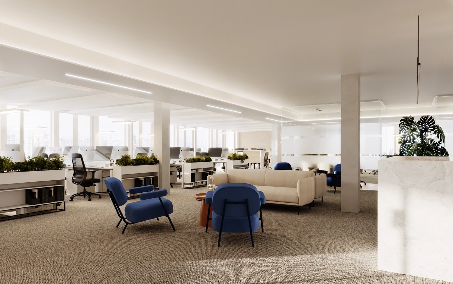 1390m² office, photo 5 sur 8